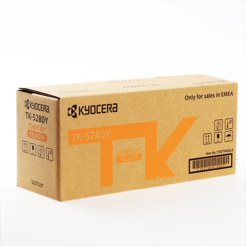 CMYK - Kyocera-Mita TK5280Y - TK5280Y=1T02TWANL0