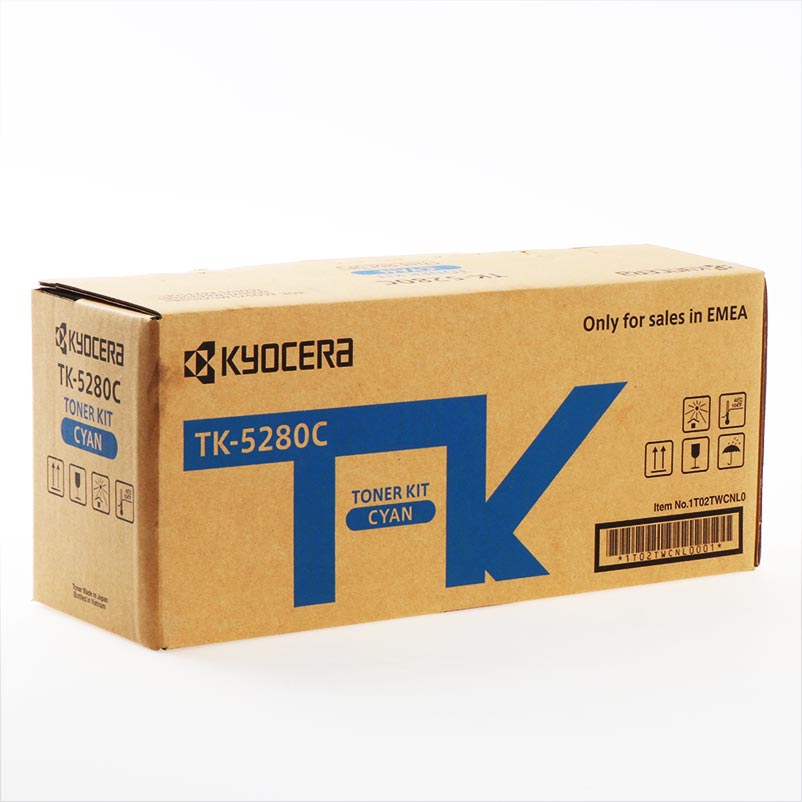 CMYK - Kyocera-Mita TK5280C - TK5280C=1T02TWCNL0