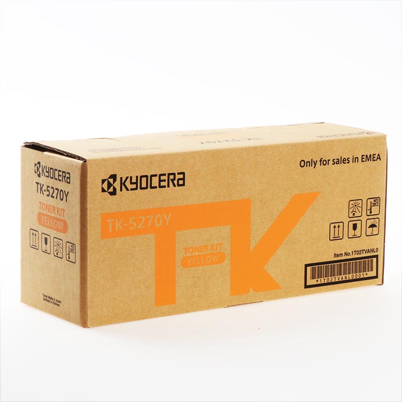 CMYK - Kyocera-Mita TK5270Y - TK5270Y=1T02TVANL0