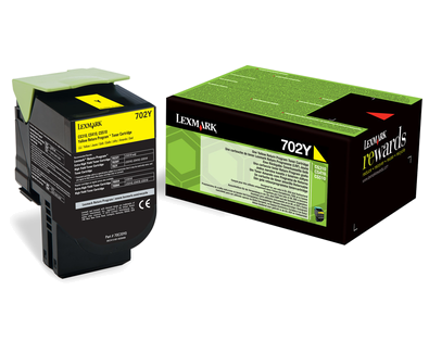 CMYK - Lexmark 702Y - 70C20Y0