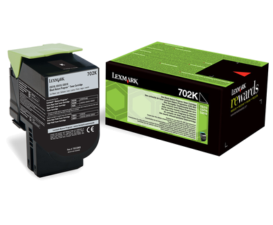 CMYK - Lexmark 702K - 70C20K0