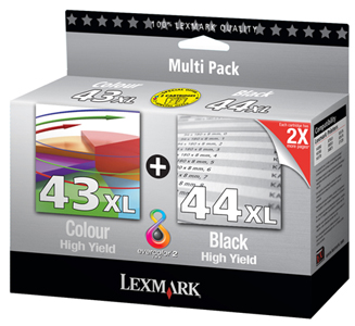CMYK - Lexmark LE43XL+44XL - 80D2966