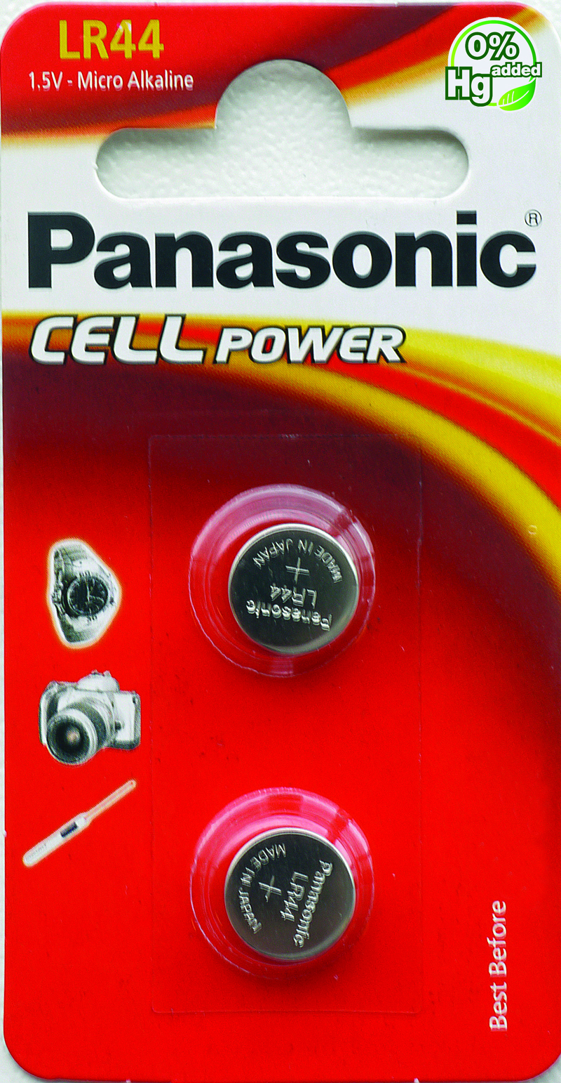 CMYK - Panasonic Cell Power - LR44EL/2B