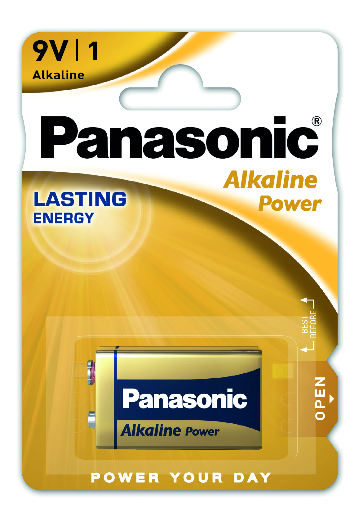 CMYK - Panasonic Alkaline Power - 6LF22APB/1BP