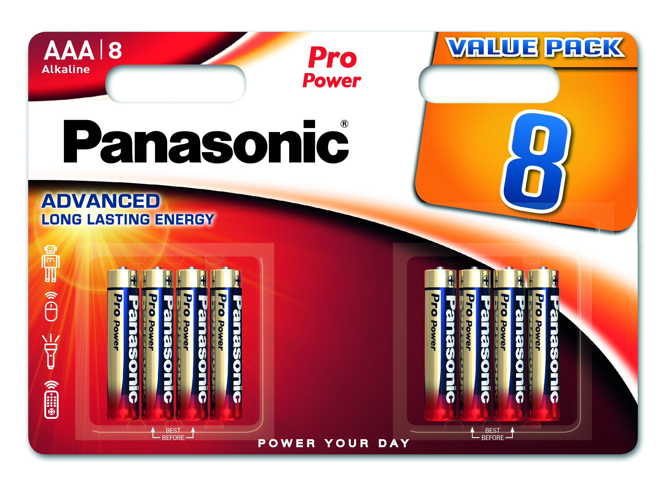 CMYK - Panasonic Pro Power - LR03PPG/8BW