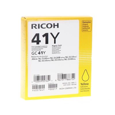 CMYK - Ricoh GC41Y - 405764