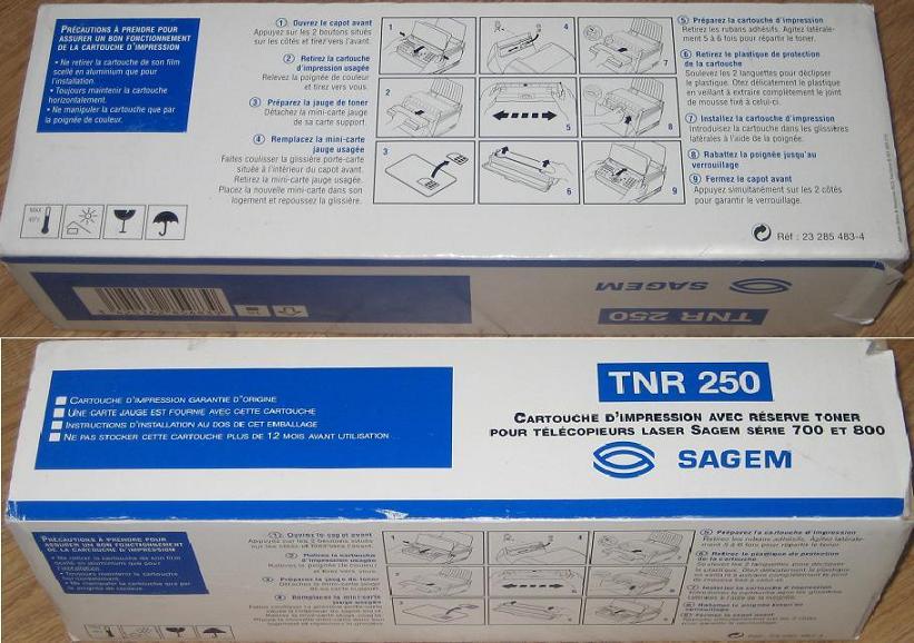 CMYK - Sagem TNR250 - TNR250