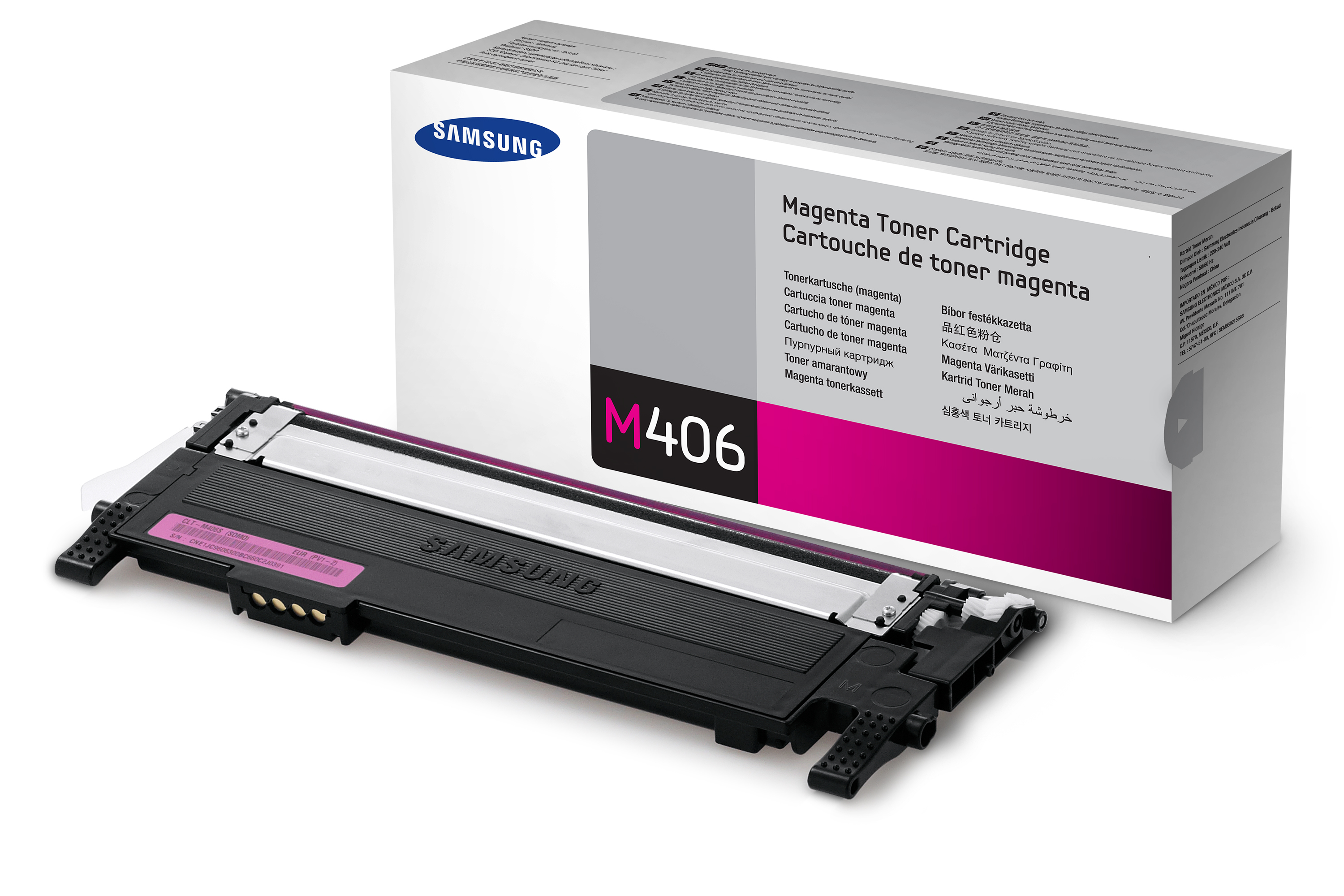 CMYK - Samsung CLTM406S=SU252A - CLT-M406S/ELS=SU252A
