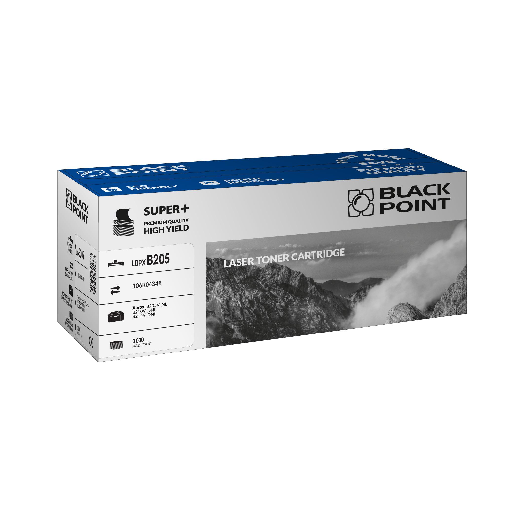 CMYK - Tonery BlackPoint - BLXB205BCBW