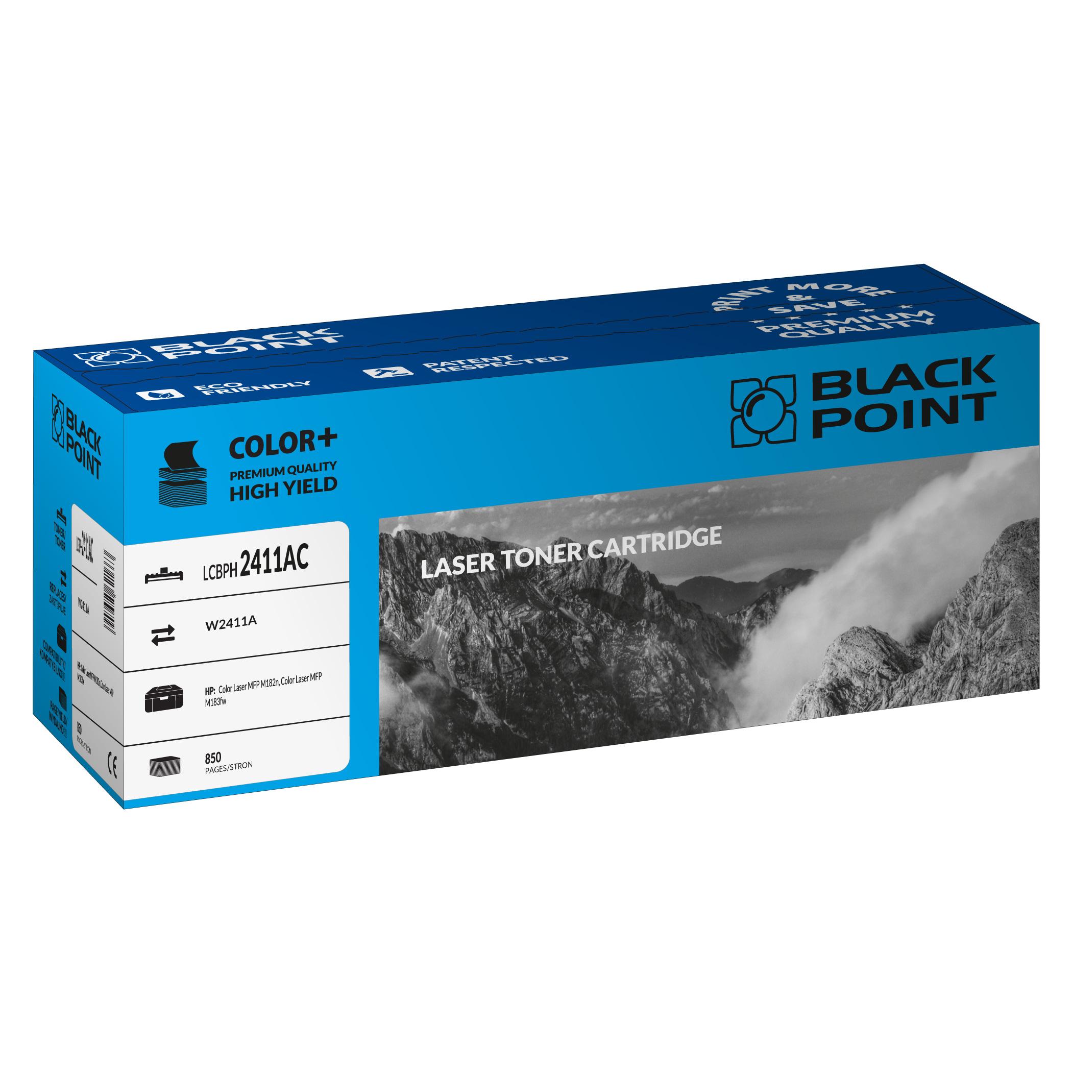 CMYK - [LCBPH2411AC] Toner Black Point Color (HP W2411A)