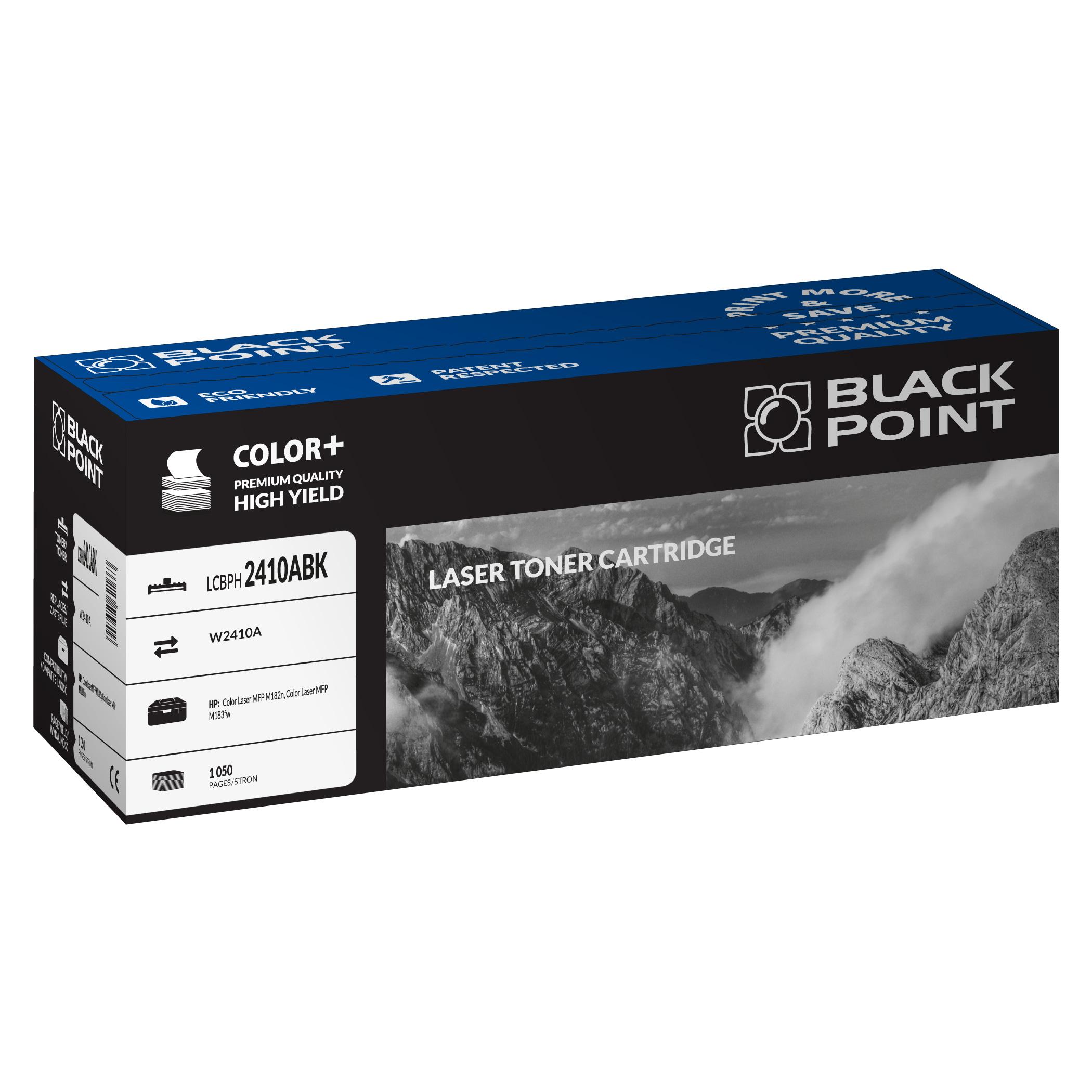 CMYK - [LCBPH2410ABK] Toner Black Point Color (HP W2410A)