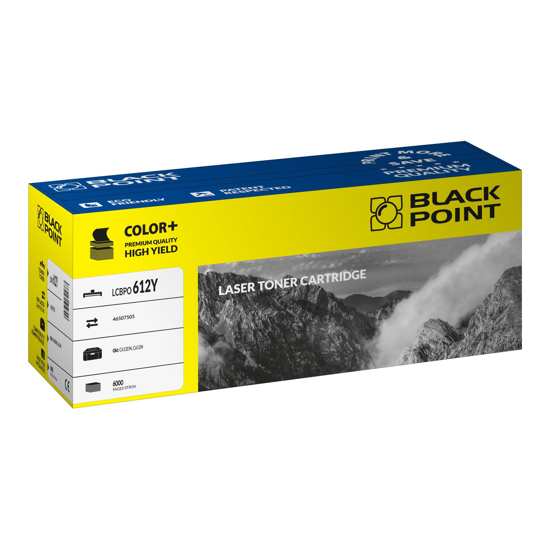 CMYK - [LCBPOC612Y] Toner BP (Oki 46507505)