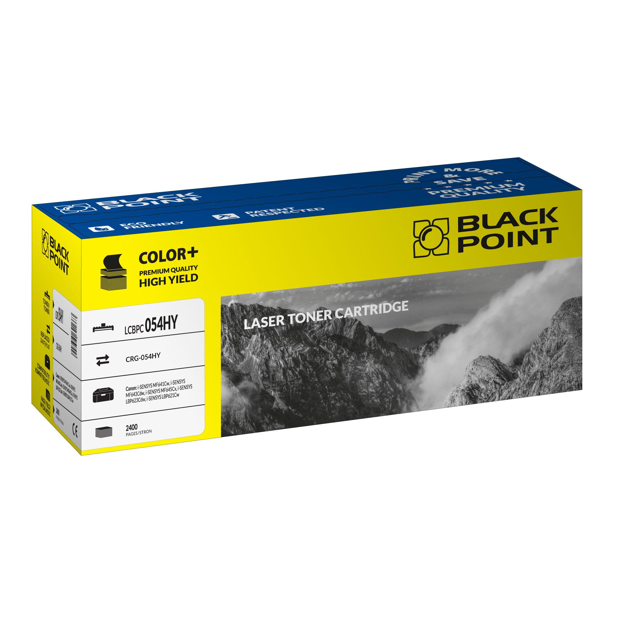 CMYK - [LCBPC054HY] Toner BP (Canon CRG-054HY)