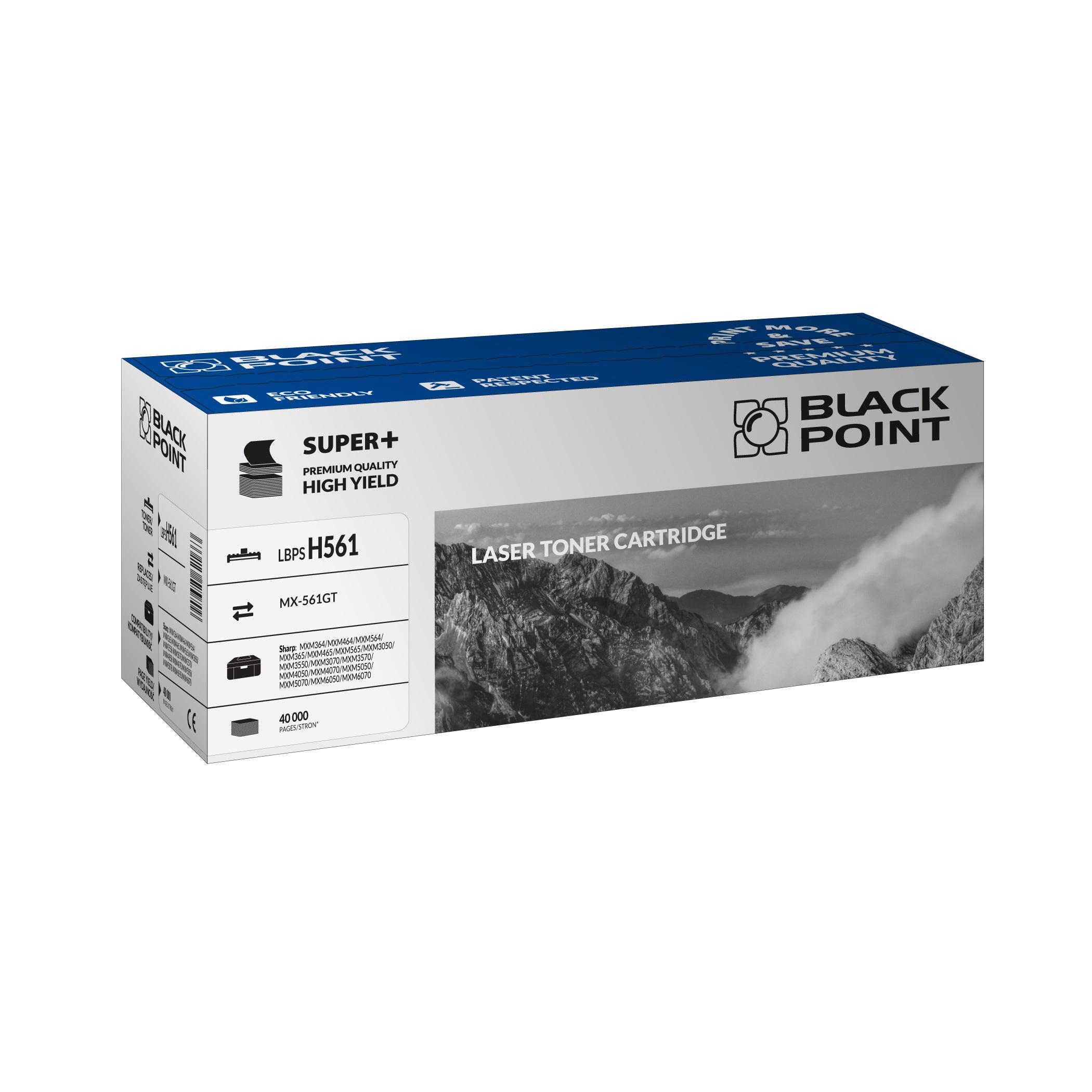 CMYK - Tonery BlackPoint - BLSHMX561GTBCBW