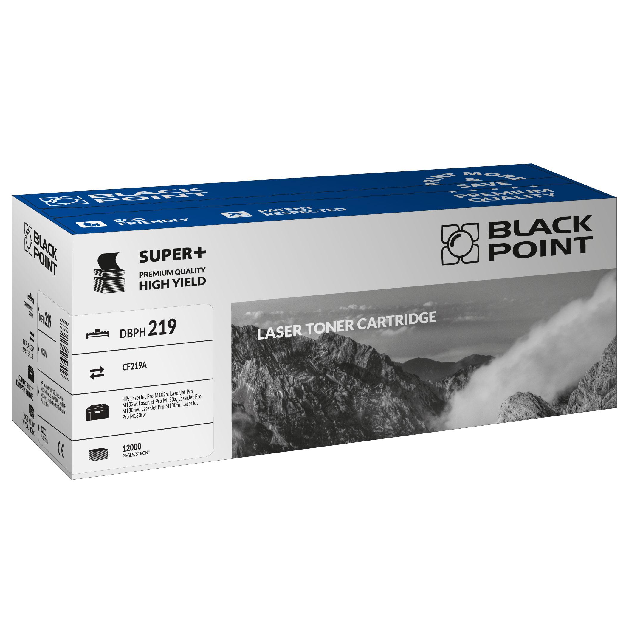 CMYK - [DBPH219] Bben Black Point (HP CF219A)